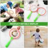 Mini Catcher Nets, 10 Pcs Funny Kids Fishing Nets, Durable Kids Catcher Nets, Fish Catcher Outdoor Fish Catching Nets for Students Spring Outing Early Learning Tool
