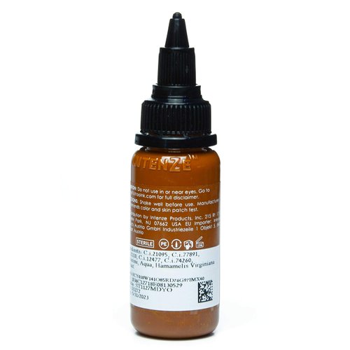 Intenze Tattoo Ink Color Portrait Series by Mike Demasi Yellow Orchid 1 oz