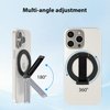 Magnetic Phone Ring for MagSafe Grip, ANTPO for MagSafe Phone Grip with Kickstand Finger Loop, Mag Safe Accessories for iPhone 15 14 13 Pro Max Plus