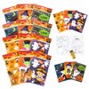 TINYMILLS Halloween Coloring Books for Kids with 12 Coloring Books and 48 Crayons, Halloween Party Favors, Halloween Prizes, Halloween Party Supplies, Halloween Crafts