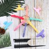38 Pcs Pastel Styling Hair Clips Set Butterfly Hair Clamps Clips Alligator Hair Clips Croc Clips and Rat Tail Comb for Styling Sectioning Cuttingm Coloring Hairdressing Salon Tool Hair Accessories