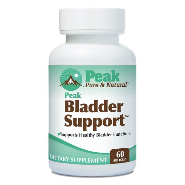 Peak Bladder Support by Peak Pure & Natural® for Overactive Bladder and Bladder Control | Go-Less™ for Urge Incontinence and Leak Accident Protection | Soylife® and EFLA® 940