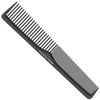 Styling Comb (2 Pack) | Professional 7 Inch Black Carbon Fiber Anti Static Chemical And Heat Resistant Comb For All Hair Types | Fine and Wide Tooth Comb For Men and Women | By Bardeau Essentials