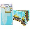 WERNNSAI Dump Truck Table Covers - 1 PCS 108''x 54'' Construction Table Cloth Disposable Plastic Tablecloth Truck Party Supplies for Kids Boys Birthday Construction Party Decorations