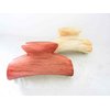 Generic Wood finish hair claw clips barrette (Primary color: Creme), 1 Count (Pack of 1)