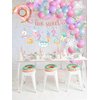 NALONER Two Sweet Birthday Party Decorations, Donut Decoration, Baby Second 2nd Decorations for Girl, Banner & Cake Topper, Balloons Garland