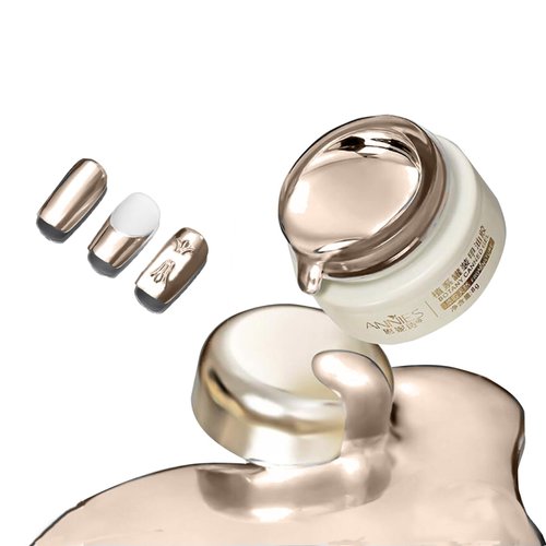 Metallic Painting Gel, Reflective Mirror Metal for Nails Art,Silver Gold Painted Gel Nail Polish,...