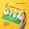 Burt's Bees Christmas Gifts, Gentle Skin Care To-Go Set, Includes Cleanser, Towelettes, Lotion and Sheet Mask, Travel Size Facial Skin Care for Sensitive Skin, Natural Origin Skin Care, 1 Gift Set
