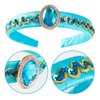 Carkno Princess Costume Accessories Women Girls Dress Up Headband Necklace Halloween Cosplay