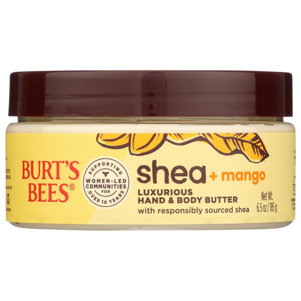 Burt's Bees Shea & Mango Hand & Body Butter, 6.5 OZ