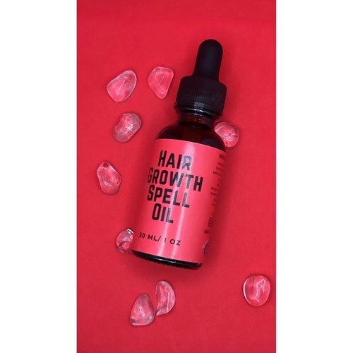 Hair Growth Spell Oil, Organic Root Stimulator, Split End Oil, Anti hair loss, Healthy Scalp, Anti-Breakage, Restoration Oil, HAIR TREATMENT