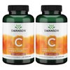Swanson Vitamin C w/Rose Hips - Herbal Supplement Promoting Skin Health, Heart Health & Immune System Support - Natural Formula Promoting Protection & Wellness - (90 Capsules, 1000mg Each) 2 Pack