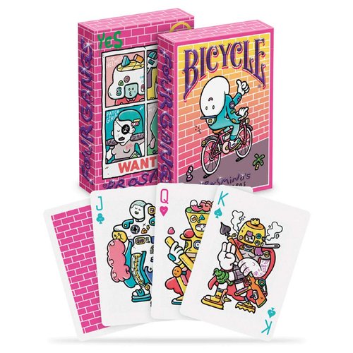 Bicycle Brosmind Four Gangs Playing Cards, Yellow
