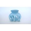 Generic Powder blue double grip octopus hair claw clip for thick hair