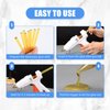 Neitsi 12Pcs Keratin Glue Sticks for Hair Extensions,Professional Hot Melt Glue Stick,Hair Adhesive Keratin Gun Bond Glue Stick for DIY Project (Yellow）