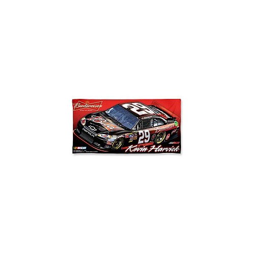 Nascar Kevin Harvick #29 Budweiser 30"x60" Beach Towel