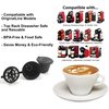 Nespresso Capsules Refillable - Reusable Coffee Pods For Nespresso Cups - OriginalLine Compatible - Pack of 6
