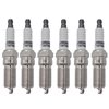 Autowxjq Iridium Spark Plug 6pcs Replace 41-109 12622561 LTR6IX-11 6509 Compatible with Dodge Grand Caravan Ram 1500 LaCrosse Enclave Acadia Mazda CX-9 CTS Lincoln Ford F150 Taurus Explorer Flex Edge