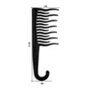 XO Curls Shower detangling hair comb, Wide tooth comb, Comb with hook for easy hanging in shower, Gentle on Scalp, Hair comb for with curly & wavy hair