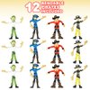 ArtCreativity Bendable Pirate Figures, Set of 12 Flexible Men, Birthday Party Favors for Boys & Girls, Stress Relief Fidget Toys for Kids and Adults, Goody Bag Stuffers, Piñata Fillers