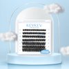 Lash Clusters 84 Pcs Cluster Lashes Individual Lashes DIY Lash Extension Lashes That Look Like Extensions Wispy Lashes Eyelash Clusters Thin Band & Soft (Cirrus 3D-Fluffy,D-8-16mix)