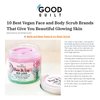 Bella & Bear Rose & Ivy Body Scrub - Vegan & Cruelty-Free Oil-Free Exfoliator | Polish Your Skin to Perfection | 6.7oz of Floral Bliss for All Women