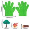 WATINC Felt Story Finger Puppets - 2Pcs DTY Storytelling Hand Puppet Felt Art Craft Education Gift, Making Storytime Glove Puppet Early Learning Role Play for Kids Toddles (Insect Animals)