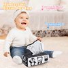 Yeeeasy Baby Tissue Box Toy High Contrast Baby Toys for Newborn Black and White Montessori Toy for Babies 3 Months Sensory Tissue Box Baby Toy