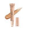 Liquid Foundation Beauty Wand - With Cushion Applicator Easy to Apply, Natural Lightweight Formula, Combination & Oily Skin, SPF 15, Longwear Medium-Full Coverage with Matte Finish (4#)