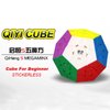 QYTOYS Toys Megaminx Speed Cube Puzzle Toy,Pentagonal Speed Cube Dodecahedron Magic Cube Puzzle Toy,Brain Teaser Puzzle Qiyi-QiHeng ABS Square Puzzle Cube Toy (Stickerless 3X3)
