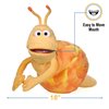 18" Silly Snail, Animal Hand Puppet, Ventriloquist Style