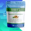 Runner's Bath Salt 32 Ounces Epsom Salt with Natural Peppermint, Frankincense, Lemon, Cypress, Tea Tree and Lemongrass Essential Oils Plus Vitamin C in BPA Free Pouch with Easy Press-Lock Seal