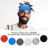 6 Pieces Unisex Spandex Dreadlock Bands Tubes Elastic Braids Cap Long Hair Dreads Head Wrap Soft Bonnet Tube Headbands Cover Night Care Dreadlocks Hair Wraps for Men Women Hair Accessories, 6 Colors