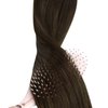 Sunny Weft Hair Extensions Real Human Hair Balayage Sew in Extensions Dark Brown Mix Medium Brown Long Hair Sew in Ombre Hair Extensions Balayage 22inch 100g