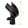 4 Pcs Universal Microphone Clip, Adjustable Mic Clip Holder for Mic Stand，Come with 5/8" Male to 3/8" Female Screw Adapter