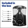Waterpik Ultra Water Flosser, with 6 Tips, ADA Accepted, Black WP-112