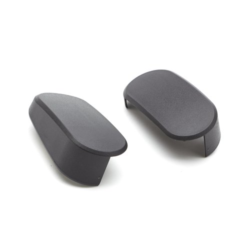 GM Accessories 19212311 Assist Step End Cap Kit in Black with Retainers