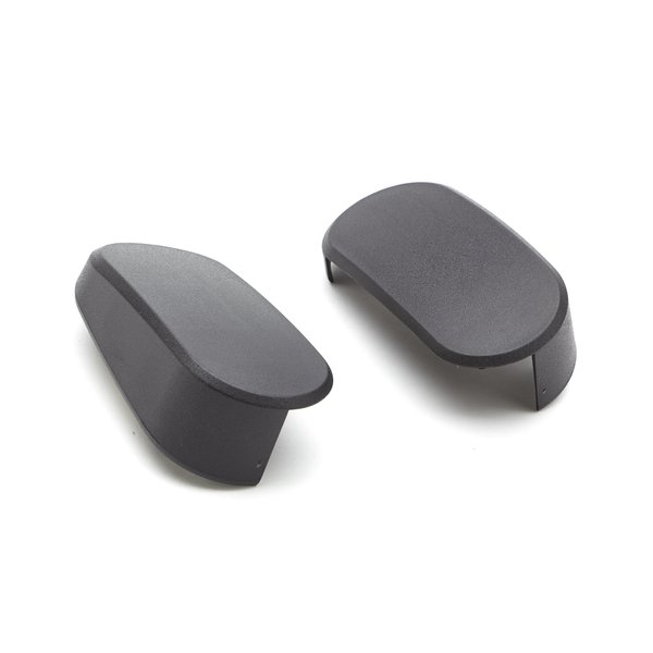 GM Accessories 19212311 Assist Step End Cap Kit in Black with Retainers