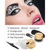 White Eyeliner Gel Pot, Long Lasting Waterproof Eyeliner Cream Gel, High-Intensity Pigments Smudge-Proof Eye Liner Eyebrow Pomade, Makeup Gift for Women Girl delineador de ojos contra el agua