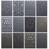 JMEOWIO 12 Sheets Moon Star Nail Art Stickers Decals Self-Adhesive Pegatinas Uñas Gold Silver Nail Supplies Nail Art Design Decoration Accessories
