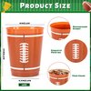 Sawowkuya 24pcs Football Cups 16OZ Football Party Decorations Cups for Football Theme Decoration