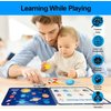 Preschool Montessori Toys for Toddlers, Space Busy Book Learning Toys for Kids Toddlers Preschool Learning Activities, Autism Sensory Educational Toys for Boys & Girls Christmas Birthday Gifts