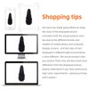HSPCYGG Black Clip Ponytail Synthetic Fake Pony Tails 22" 5.3 OZ Wavy Black Hair Extensions Hairpieces Wig Yaki Fluffy¬ Tangled