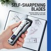 SUPRENT Hair Clippers for Men Professional, Cordless High-Performance Clippers for Hair Cutting, USB-C Rechargeable Mens Hair Clippers with LED Display Trimmer for Barbers & Home Haircut Use