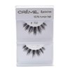 6 Pairs Crème 100% Human Hair Natural False Eyelash Extensions #702