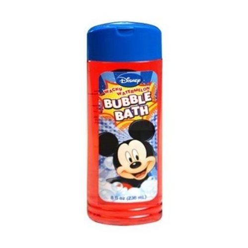 Mickey Bubble Bath 8oz in Flip Top Bottle Cut