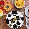 60Pcs Cow Print Party Supplies Cow Party Themed Tableware Set 7"Cow Print Paper Plates and Cow Napkins Fork for Kids Cow Themed Birthday Party Decorations (Serve 20 Guests) (Cow)