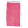 Fromm Softees Microfiber Towels for Hair Salon, Barber, Spa, Gym, Hair Wrap for Drying Curly, Long, Wavy Hair, Pink/Orange, 16 x 29 Inches, 10 Pack