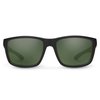 Suncloud Mayor - Polarized Sunglasses - for Men & Women - Matte Black + Polarized Gray Green Lenses