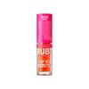 Ruby Kisses Lip Oil Booster, Hydrating Lip Gloss with Nourishing Natural Oil Blend, Jumbo Wand for Easy Application, Non-Sticky Formula (Coral)